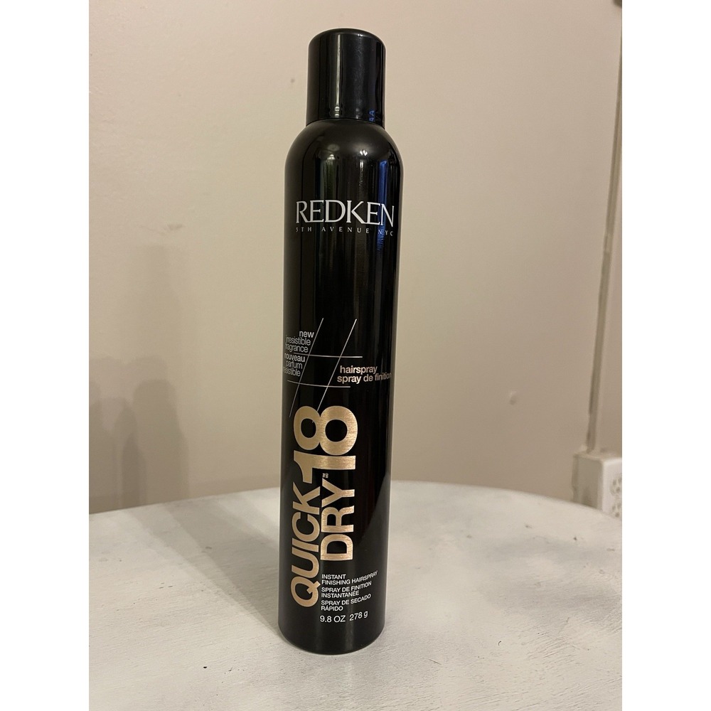 Redken Quick Dry 18 Instant Finishing Hair Spray 9.8oz 278‎ g. NEW
